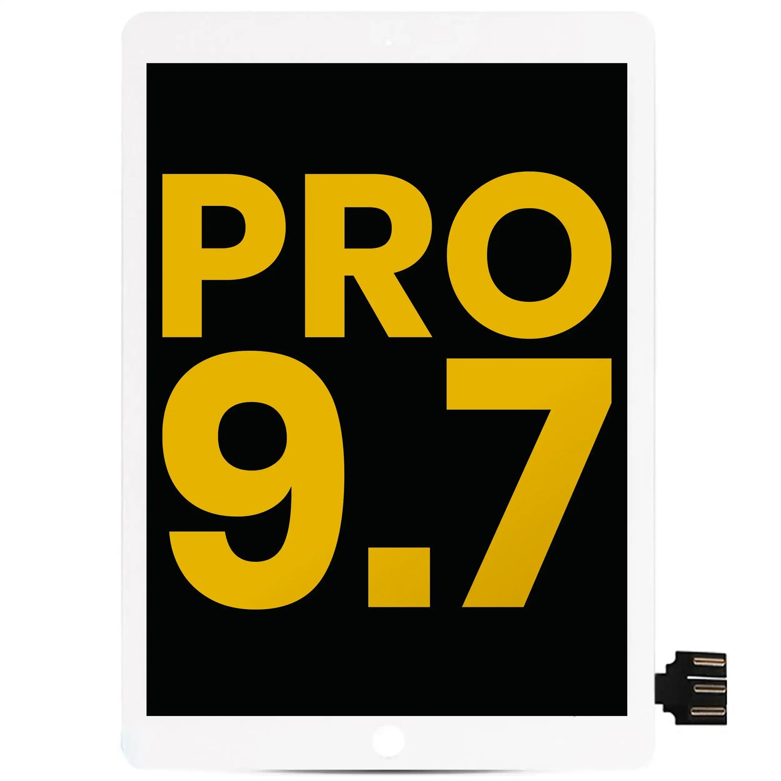 iPad Pro 9.7 (2016) Original Apple LCD Display Screen (White) | Retina True Tone Touch Panel | Premium High Quality Screen Assembly for A1673 A1674 A1675